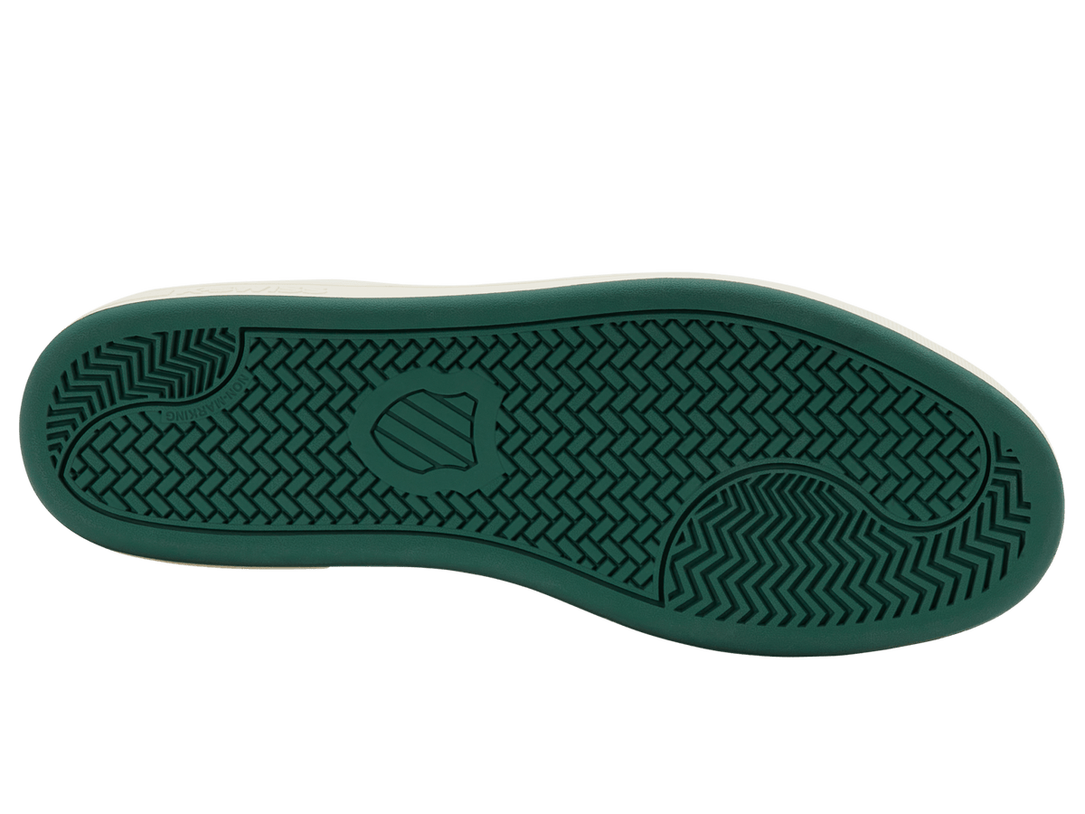 04411-108-M | COURT BASE II | WHITE/POSY GREEN