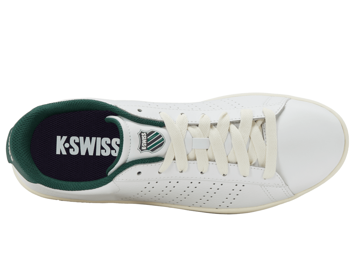 04411-108-M | COURT BASE II | WHITE/POSY GREEN