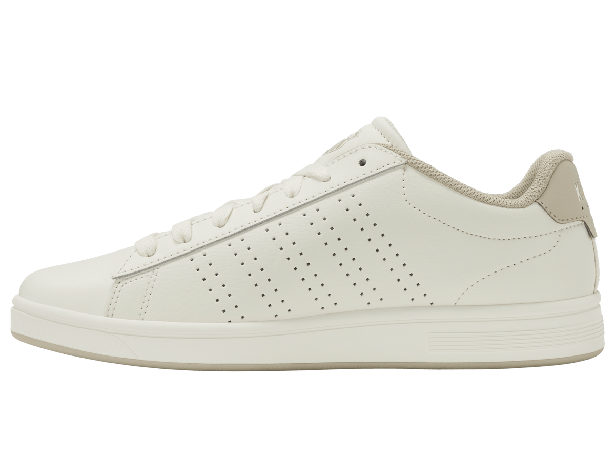 04411-127-M | COURT BASE II | SNOW WHITE/LIGHT GRAY/PEYOTE