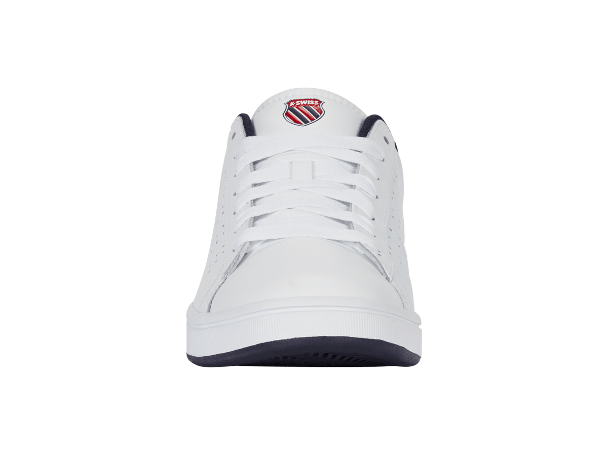 04411-130-M | COURT BASE II | WHITE/NAVY/RED