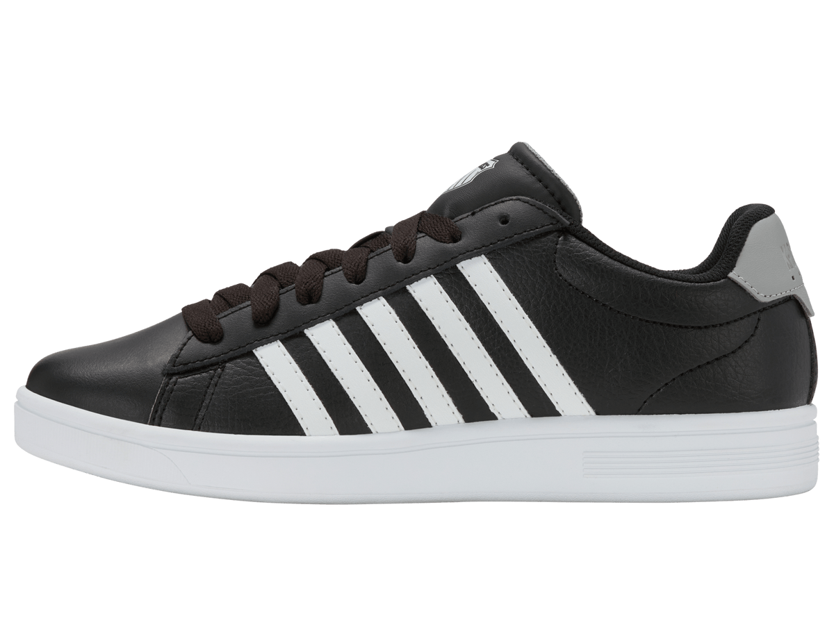 04413-030-M | COURT TIEBREAK II | BLACK/WHITE/ULTIMATE GREY
