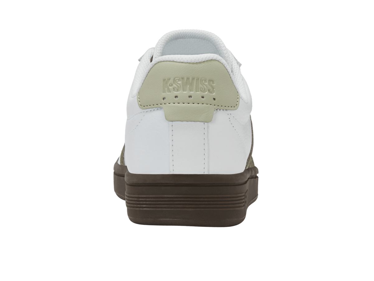 04413-125-M | COURT TIEBREAK II | WHITE/BURNT OLIVE/COLA GUM/ALFALFA