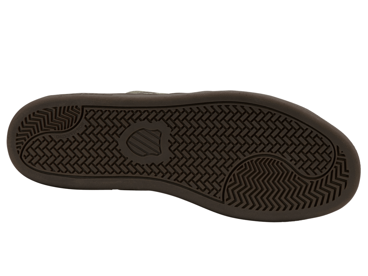 04413-125-M | COURT TIEBREAK II | WHITE/BURNT OLIVE/COLA GUM/ALFALFA