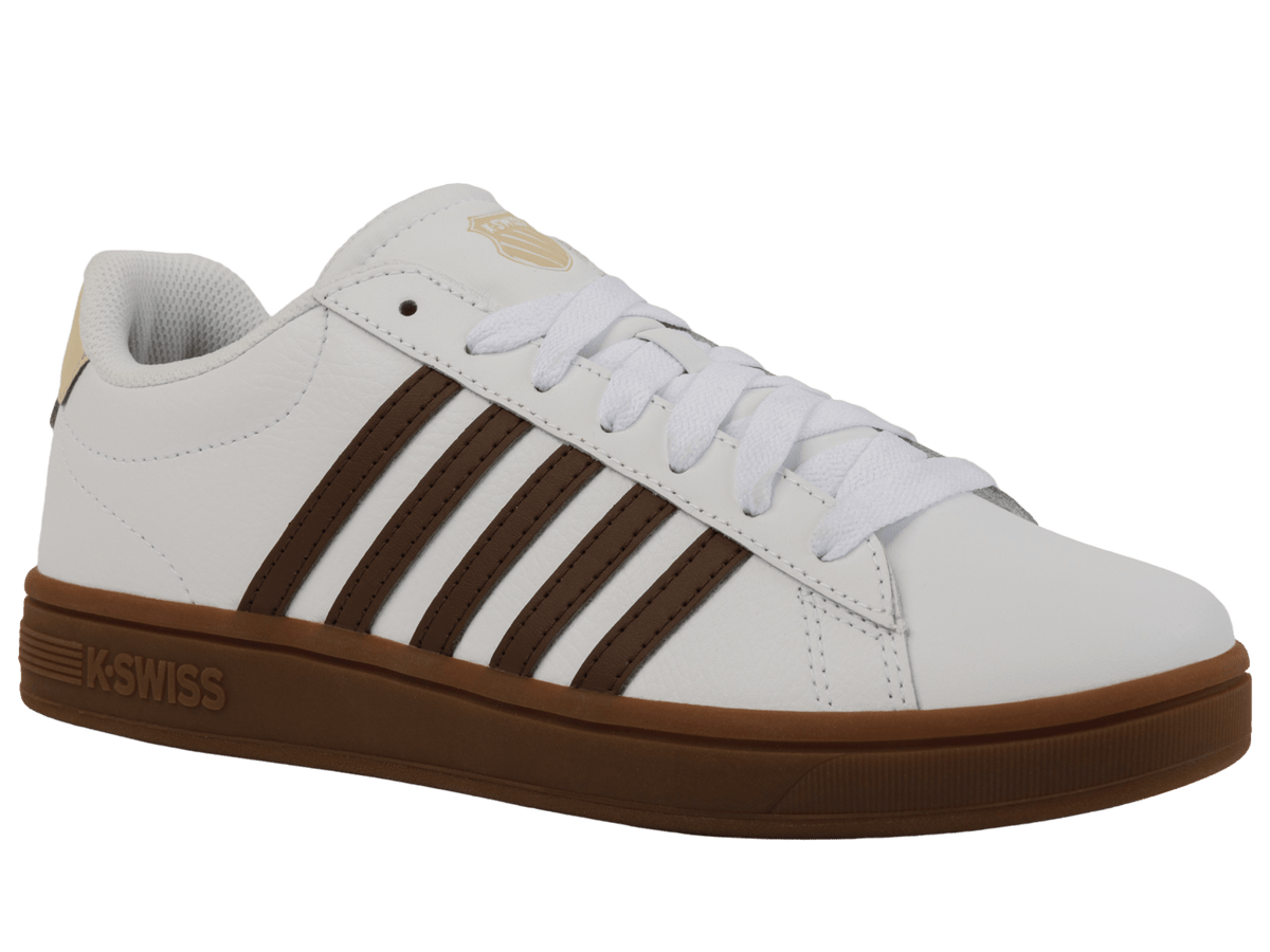 04413-126-M | COURT TIEBREAK II | WHITE/SOFT SILT/CREME BRULEE/GUM