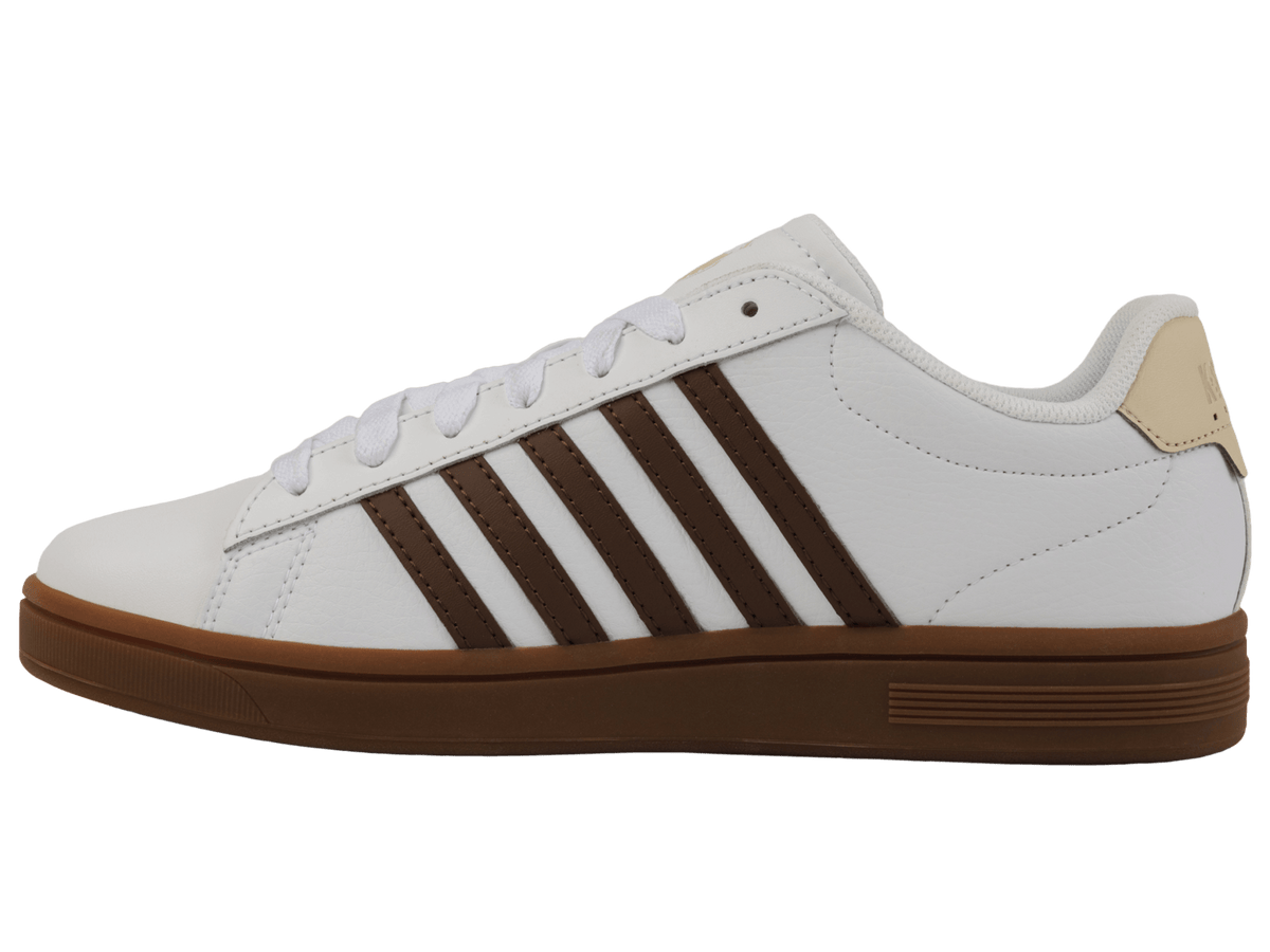 04413-126-M | COURT TIEBREAK II | WHITE/SOFT SILT/CREME BRULEE/GUM