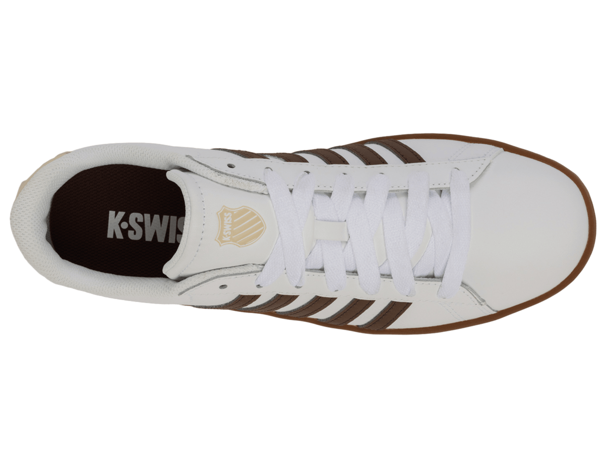 04413-126-M | COURT TIEBREAK II | WHITE/SOFT SILT/CREME BRULEE/GUM