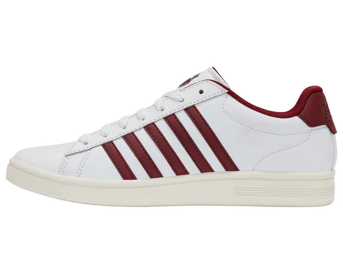 04413-152-M | COURT TIEBREAK II | WHITE/TIBETAN RED/SNOW WHITE