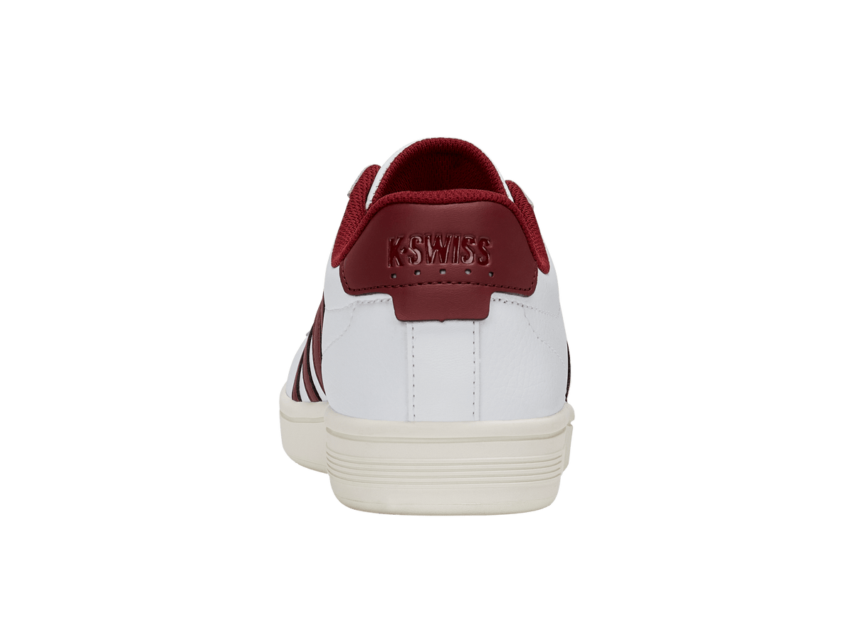 04413-152-M | COURT TIEBREAK II | WHITE/TIBETAN RED/SNOW WHITE