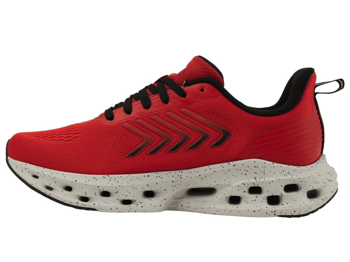 04494-072-M | MELROSE TUBES LITE | MARS RED/BLACK/OYSTER MUSHROOM