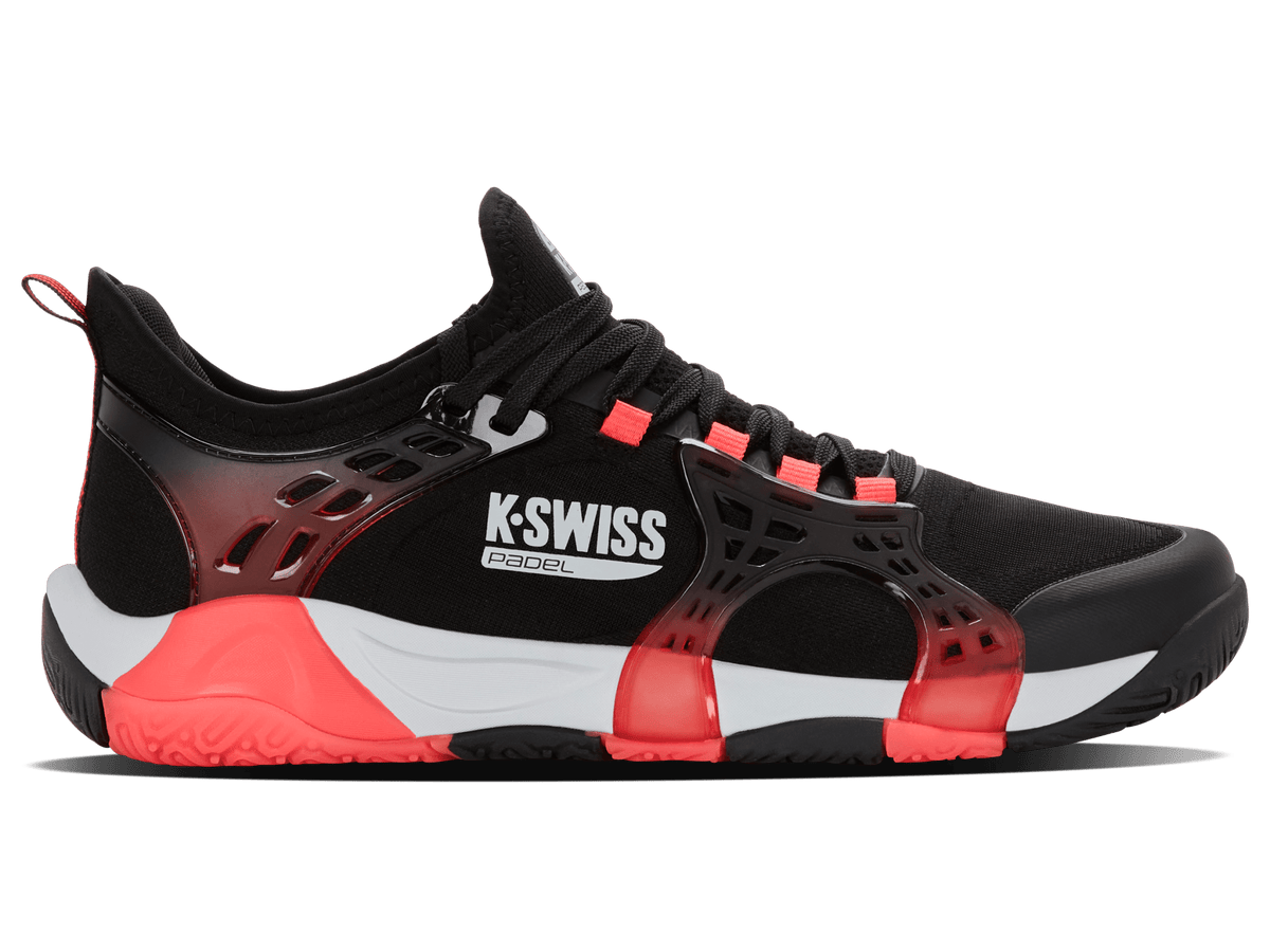 04597-074-M | K-FRAME PADEL | BLACK/MICRO CHIP/NEON LAVA