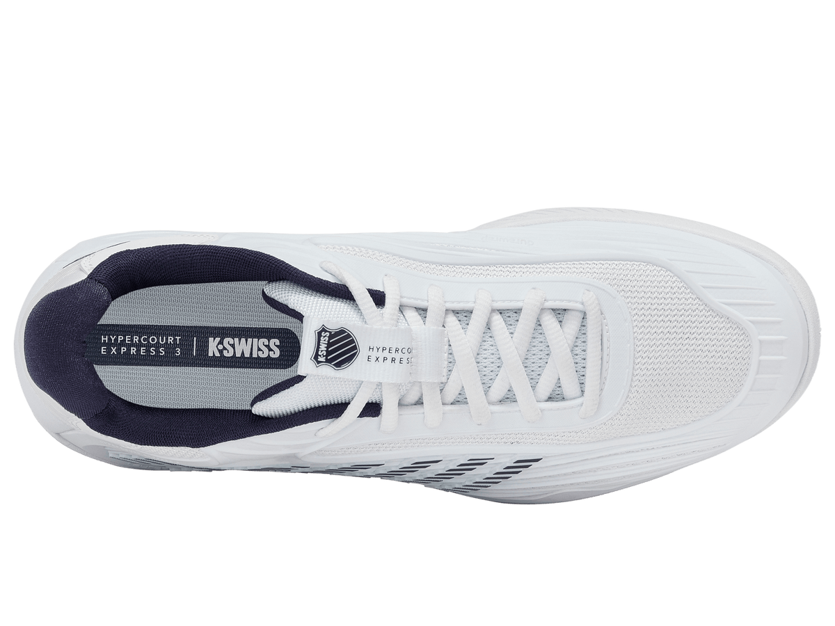 04603-161-M | HYPERCOURT EXPRESS 3 | WHITE/PEACOAT/SILVER
