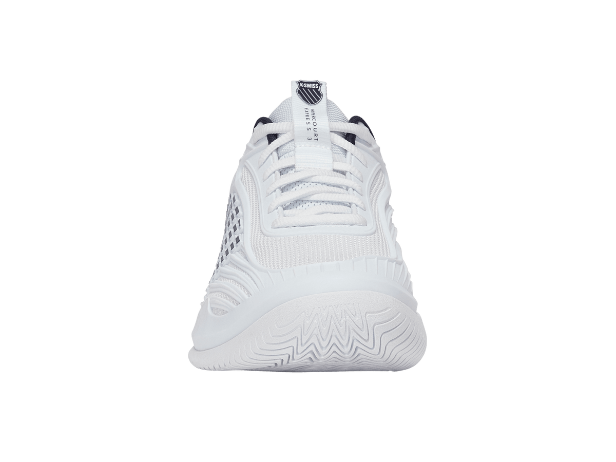 04605-161-W | HYPERCOURT EXPRESS 3 2E | WHITE/PEACOAT/SILVER