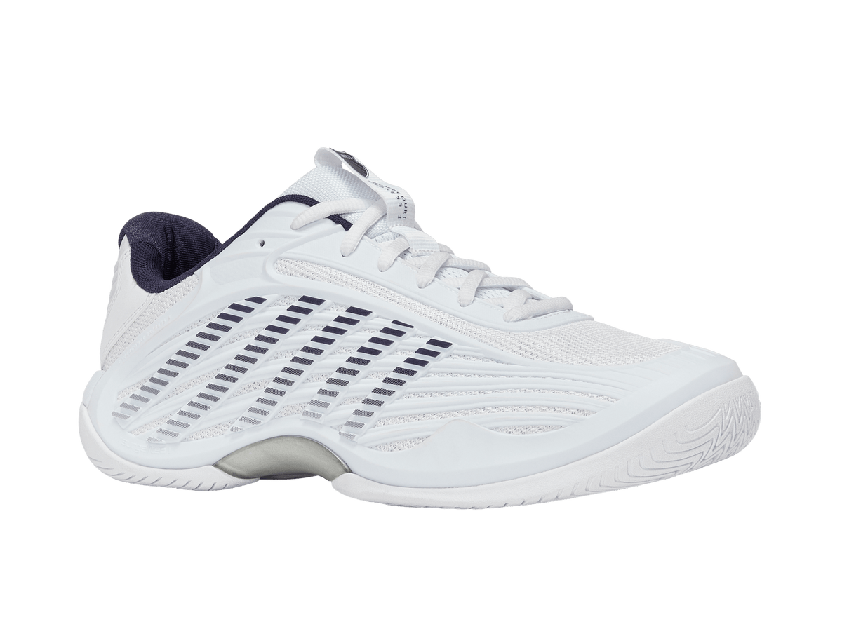 04605-161-W | HYPERCOURT EXPRESS 3 2E | WHITE/PEACOAT/SILVER