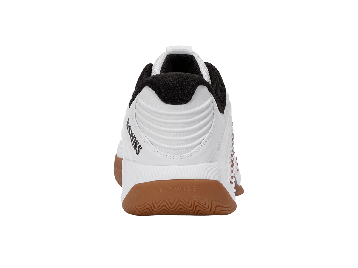 04607-104-M | HYPERCOURT EXPRESS 3 INDOOR | WHITE/BLACK/HIGH RISK RED