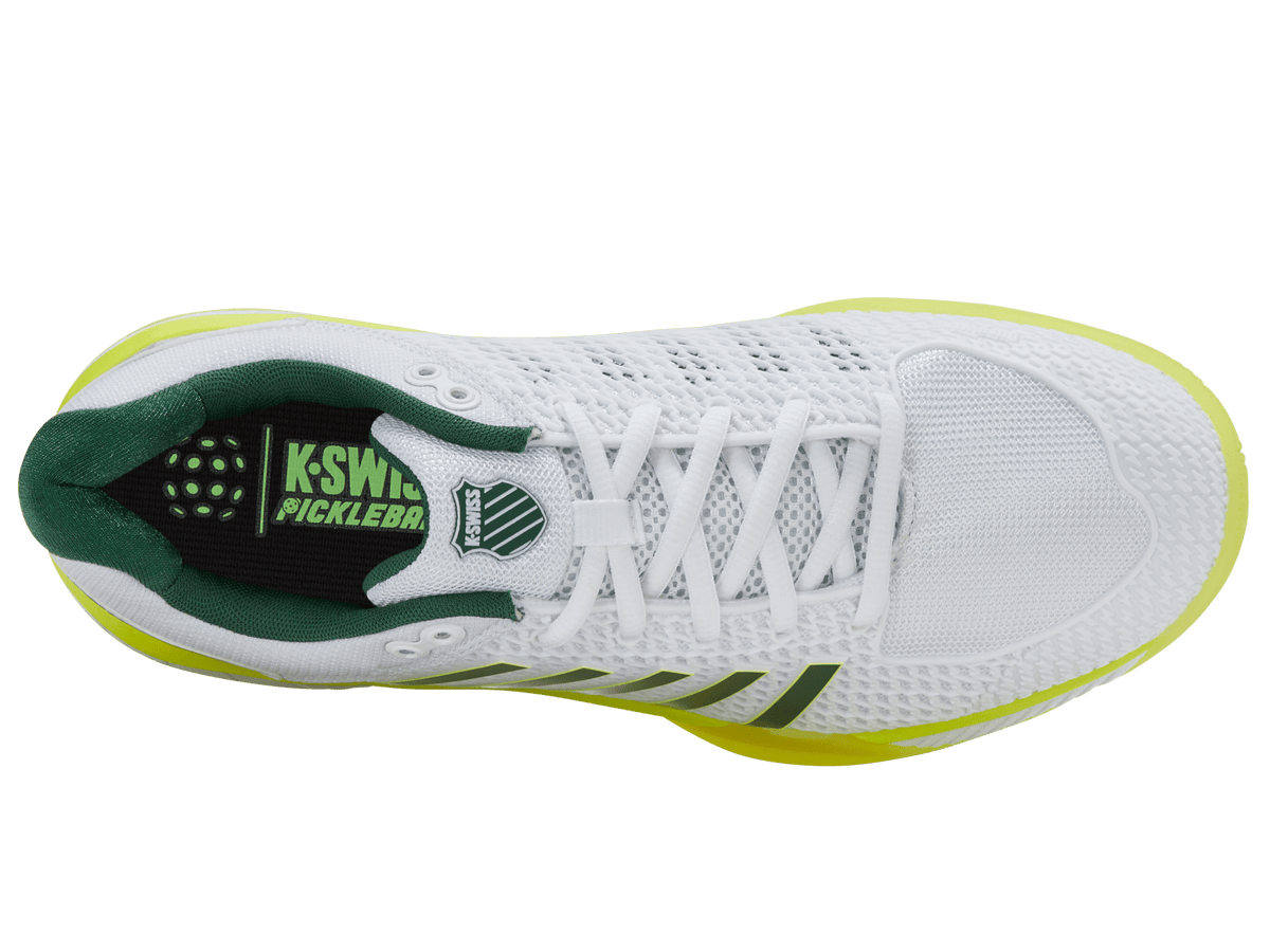 06563-121-M | EXPRESS LIGHT PICKLEBALL | WHITE/NEON LIME/EDEN