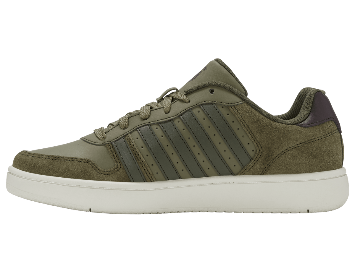 06931-374-M | COURT PALISADES | BURNT OLIVE/LIGHT GRAY/GRAPE LEAF/BLACK COFFEE