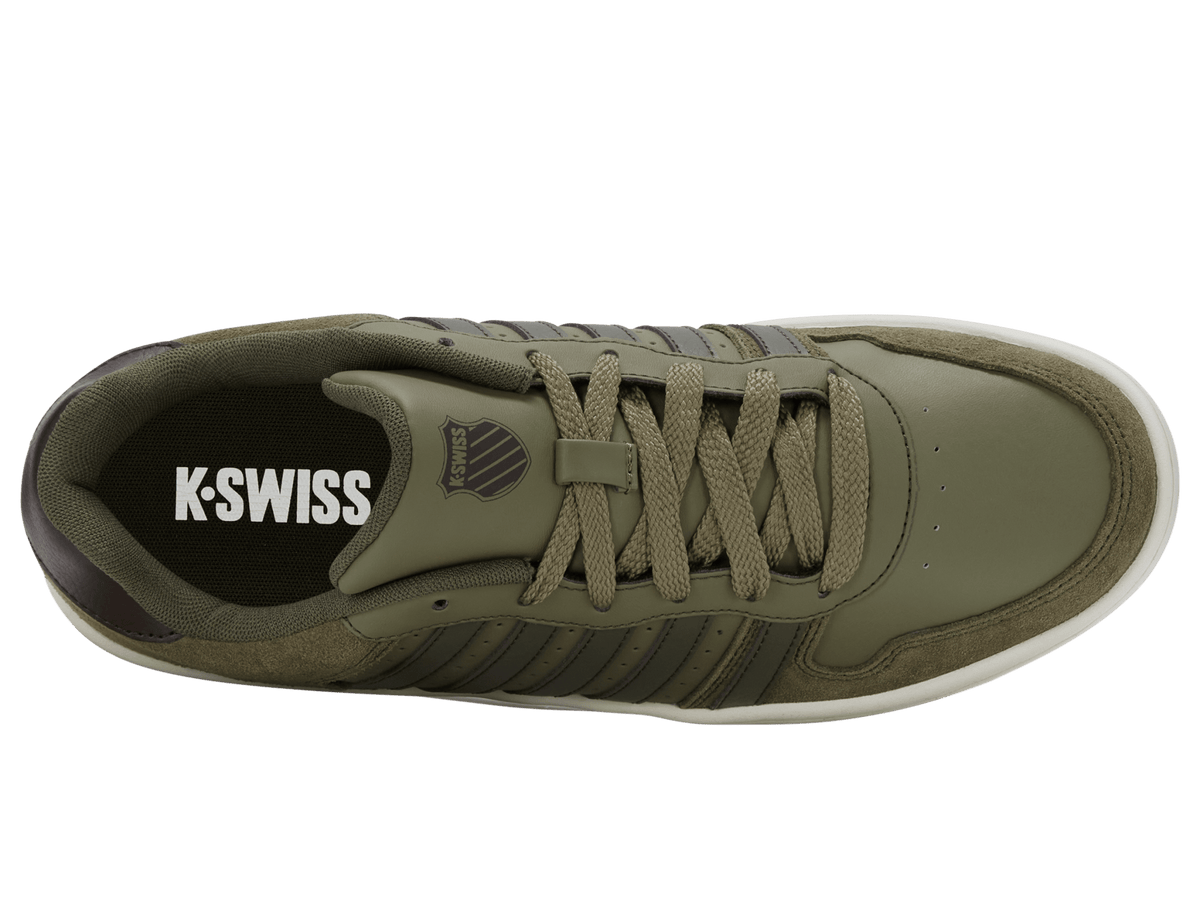 06931-374-M | COURT PALISADES | BURNT OLIVE/LIGHT GRAY/GRAPE LEAF/BLACK COFFEE
