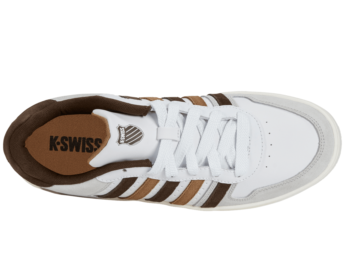 06931-919-M | COURT PALISADES | WHITE/TOASTED COCONUT/CHOCOLATE BROWN