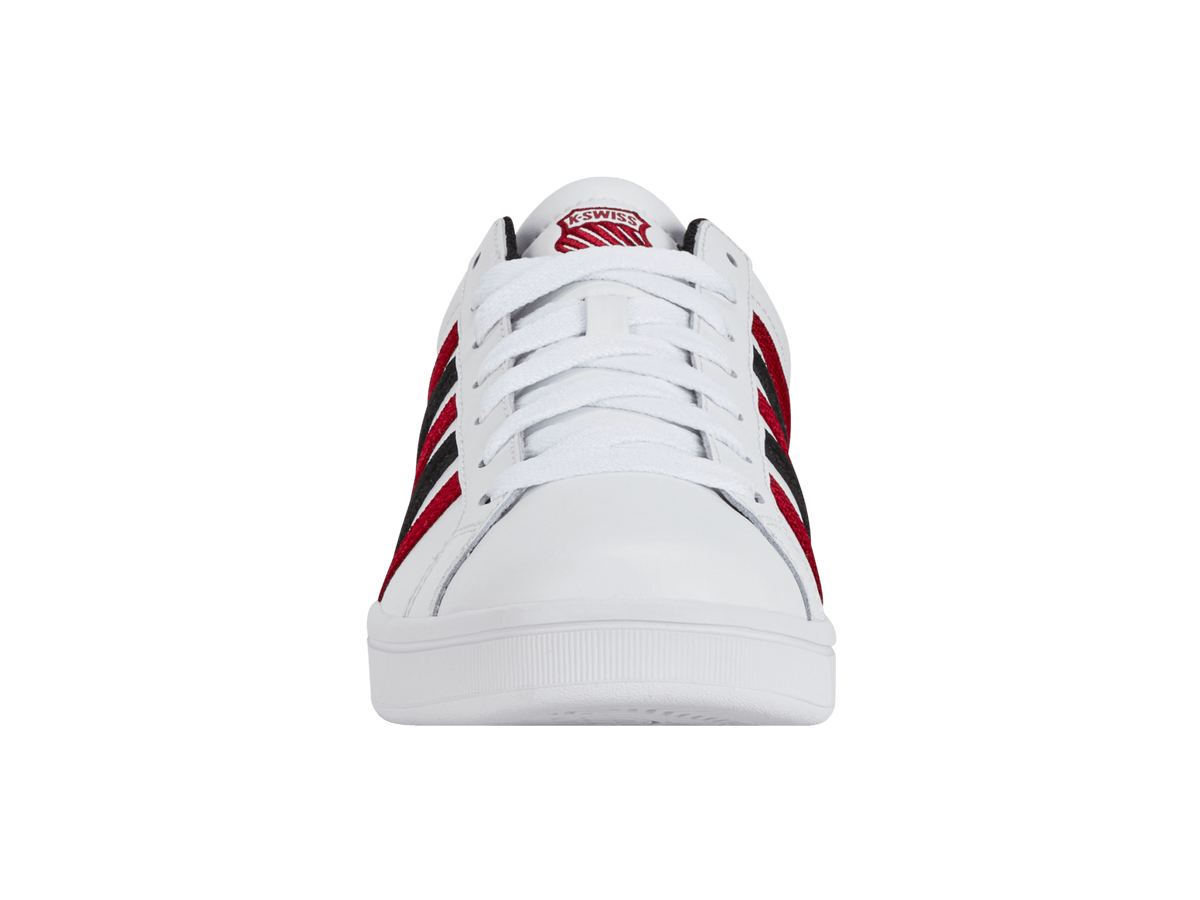 07011-146-M | COURT TIEBREAK | WHITE/JESTER RED/BLACK