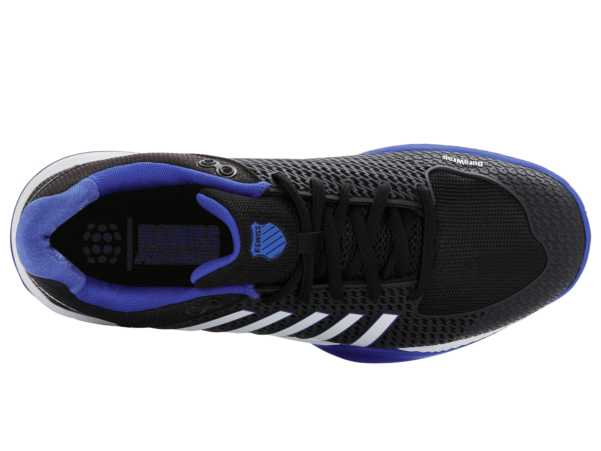 07291-072-W | EXPRESS LIGHT PICKLEBALL-2E | BLACK/WHITE/DAZZLING BLUE