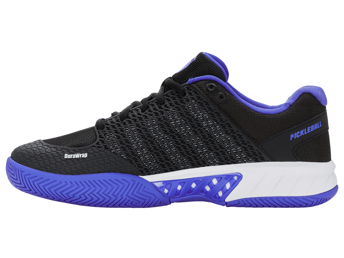 07291-072-W | EXPRESS LIGHT PICKLEBALL-2E | BLACK/WHITE/DAZZLING BLUE