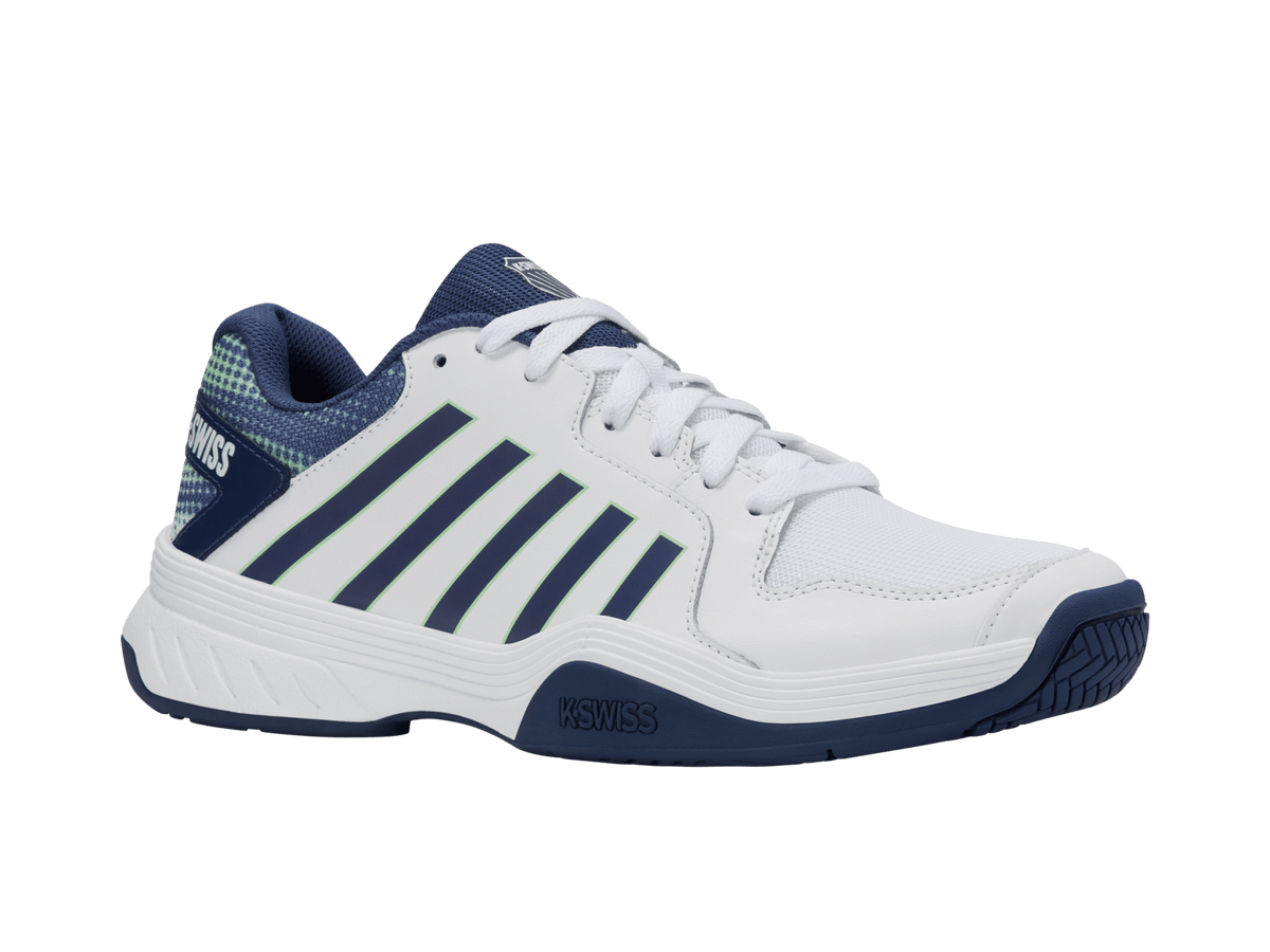 08552-185-M | COURT EXPRESS PICKLEBALL | WHITE/OCEANA/PATINA GREEN