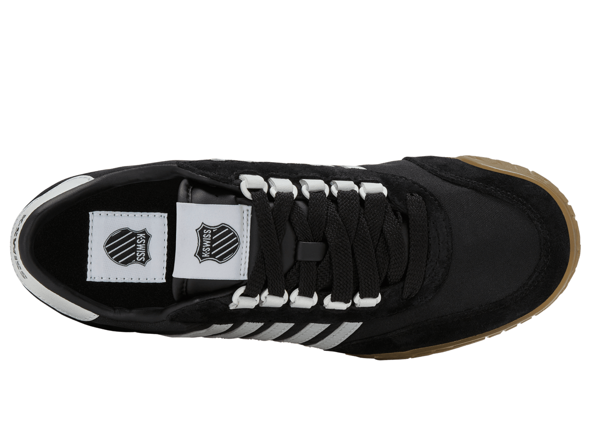 09463-013-M | VINTAGE TRAINER T | BLACK/WHITE
