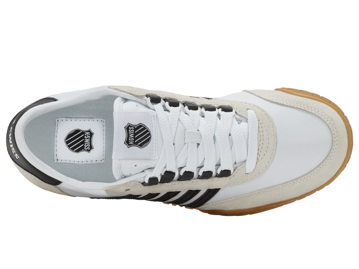 09463-168-M | VINTAGE TRAINER T | WHITE/BLACK/GUM