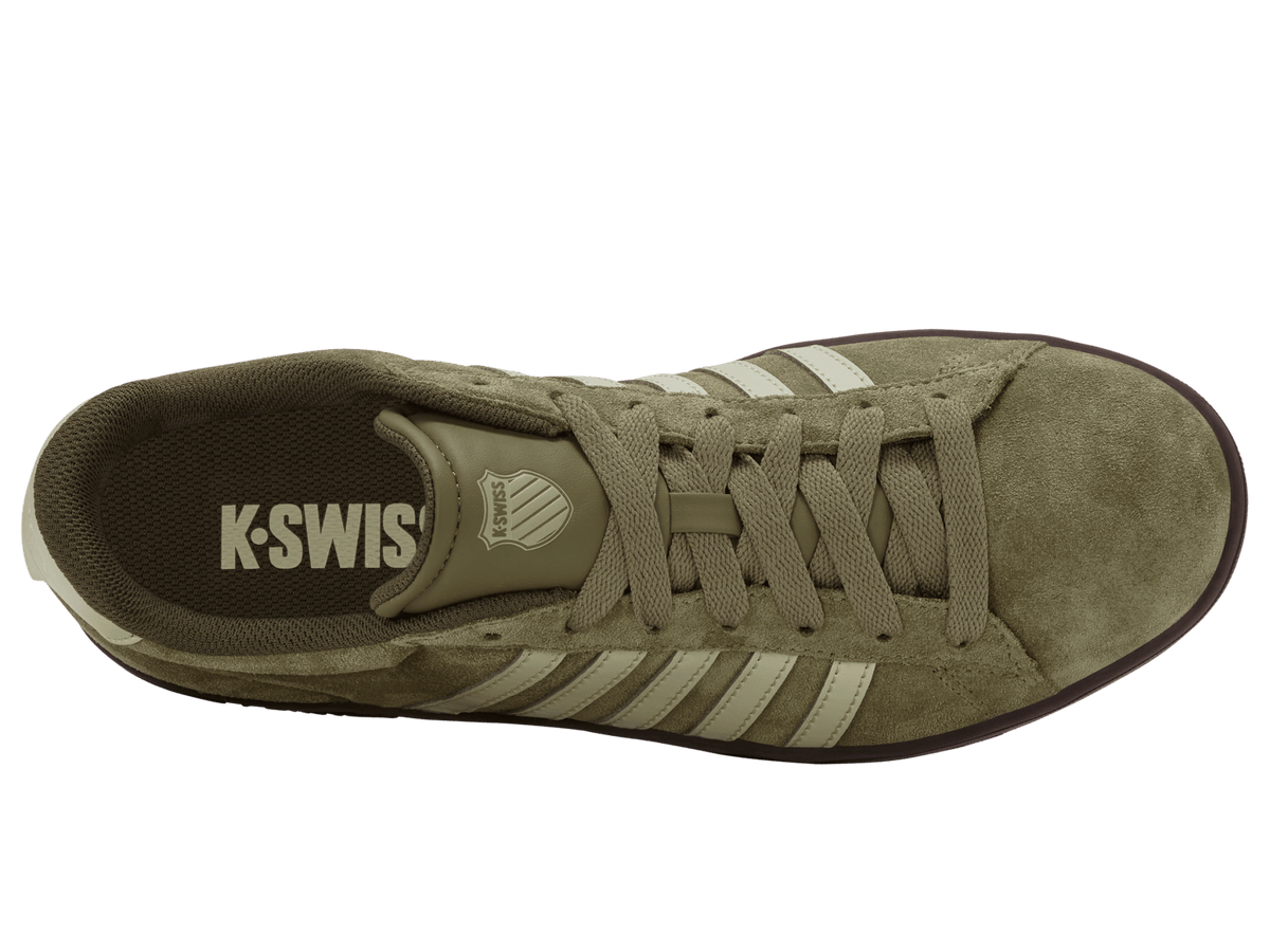 09492-367-M | COURT TIEBREAK II SDE | BURNT OLIVE/BLACK COFFEE/ALFALFA