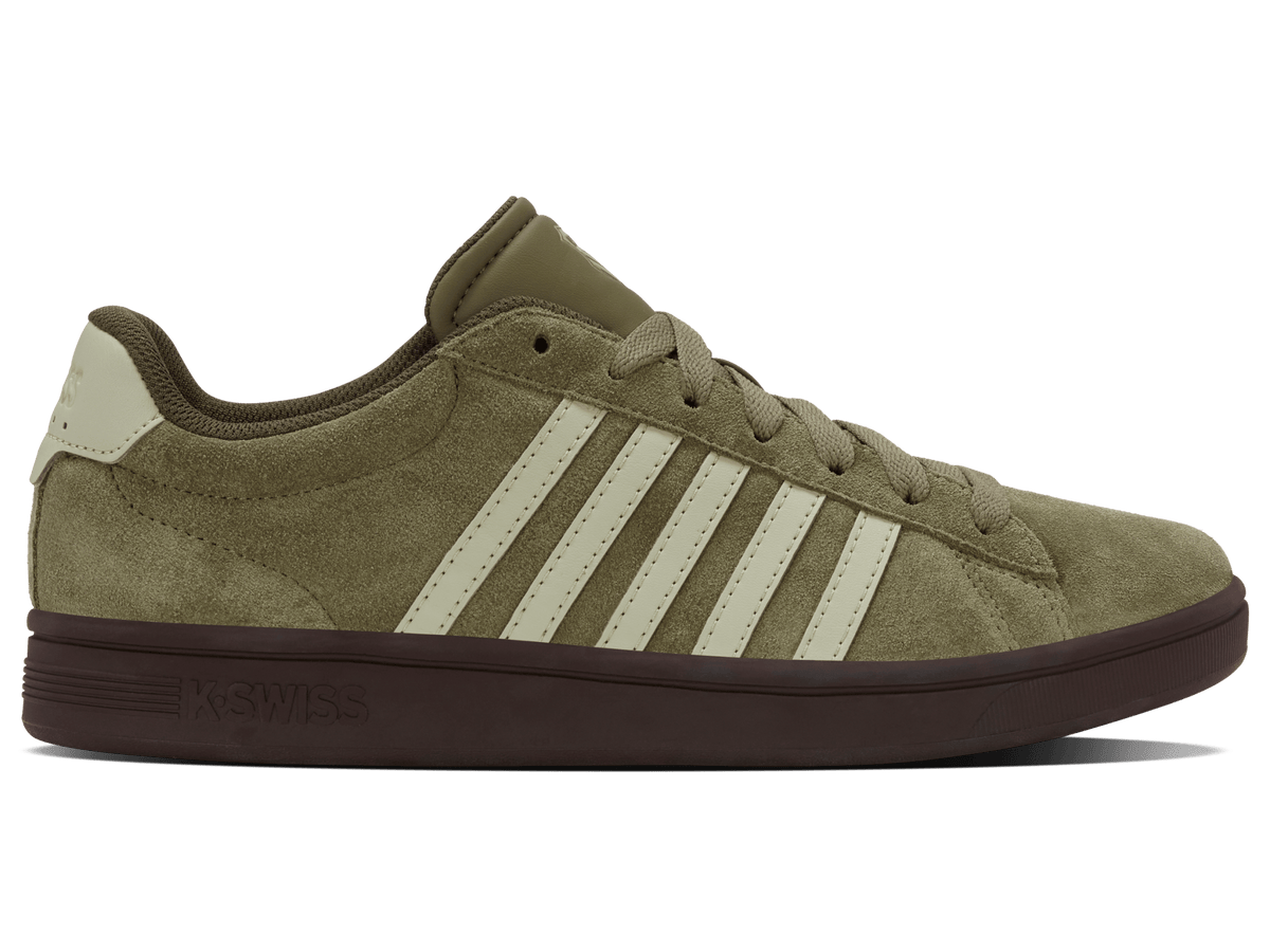 09492-367-M | COURT TIEBREAK II SDE | BURNT OLIVE/BLACK COFFEE/ALFALFA