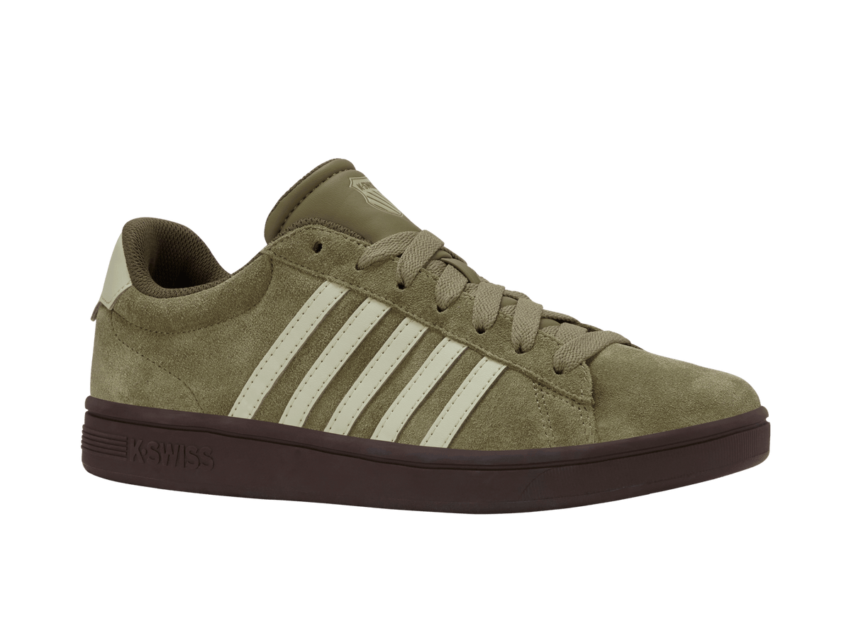 09492-367-M | COURT TIEBREAK II SDE | BURNT OLIVE/BLACK COFFEE/ALFALFA