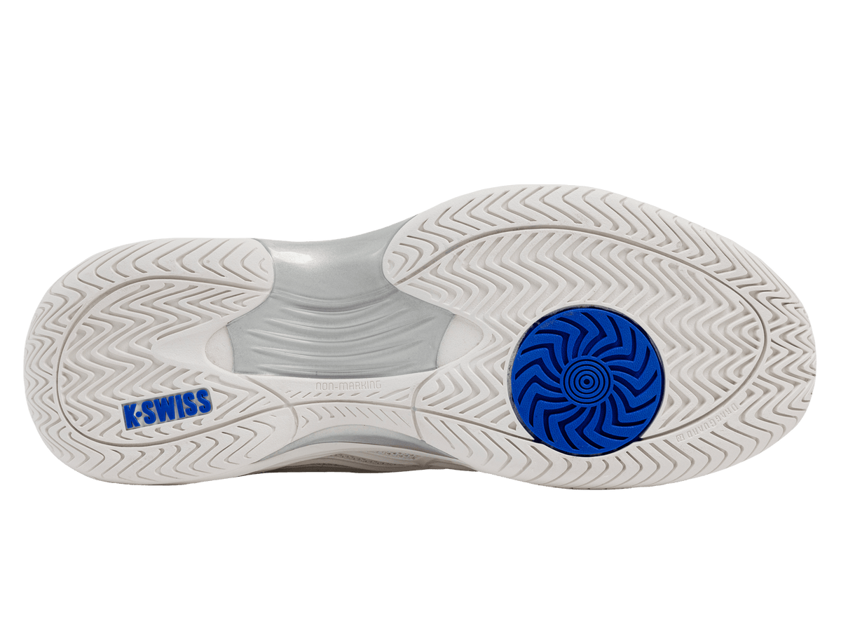 09629-104-M | HYPERCOURT EXPRESS 3 60TH | WIMBLEDON WHITE/DAZZLING BLUE/SILVER/MARS RED