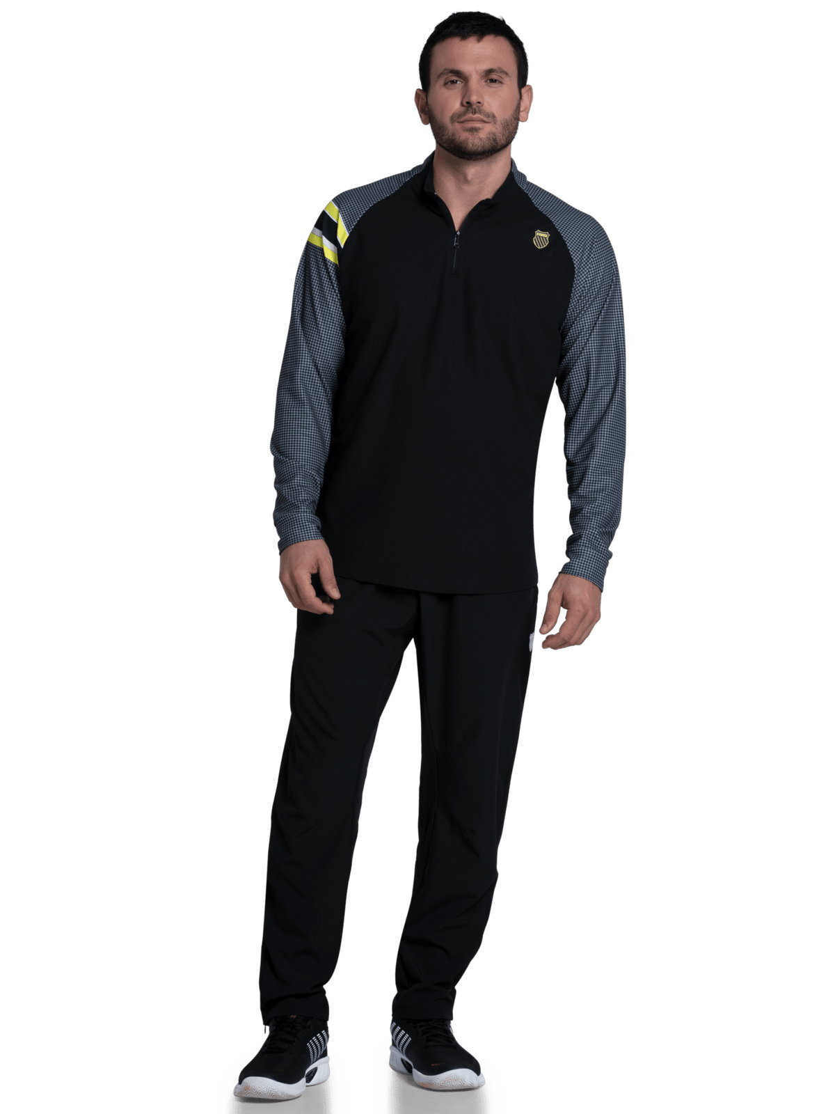 1010656-008 | STRIKE 1/4 ZIP L/S | GRAY