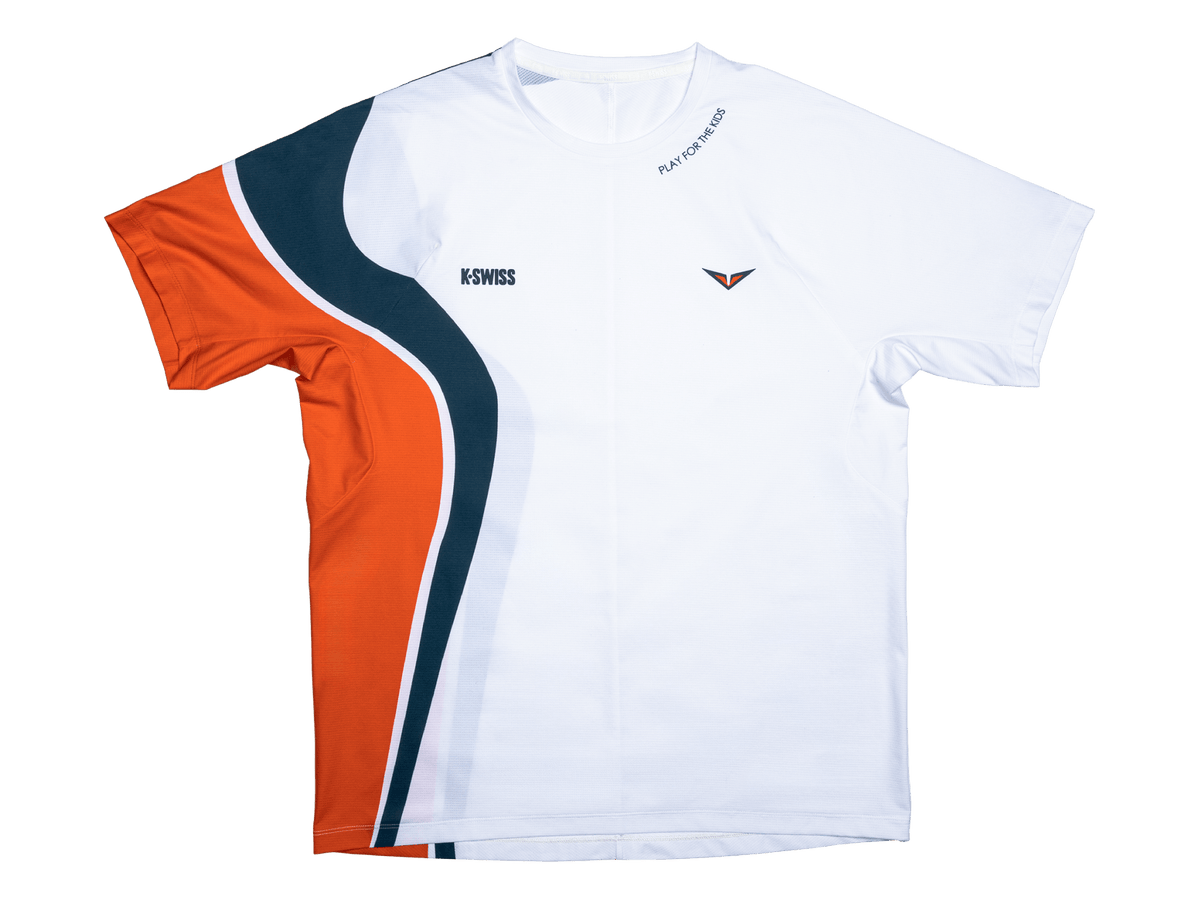 1011682-101 | RBLV MI M.F.P. SHIRT | WHITE/STARGAZER/ORANGE