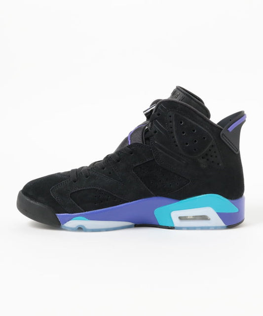 Nike Jordan Men's Air 6 Chrome Ice Blue Black-sail-white