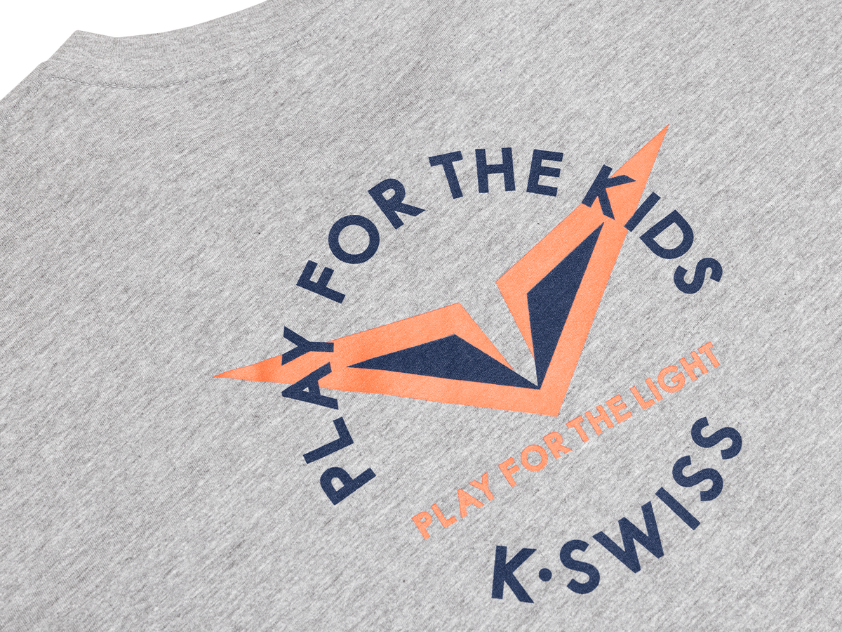1712476-003 | RUBLEV PLAY FOR THE LIGHT TEE | ATHLETIC HEATHER