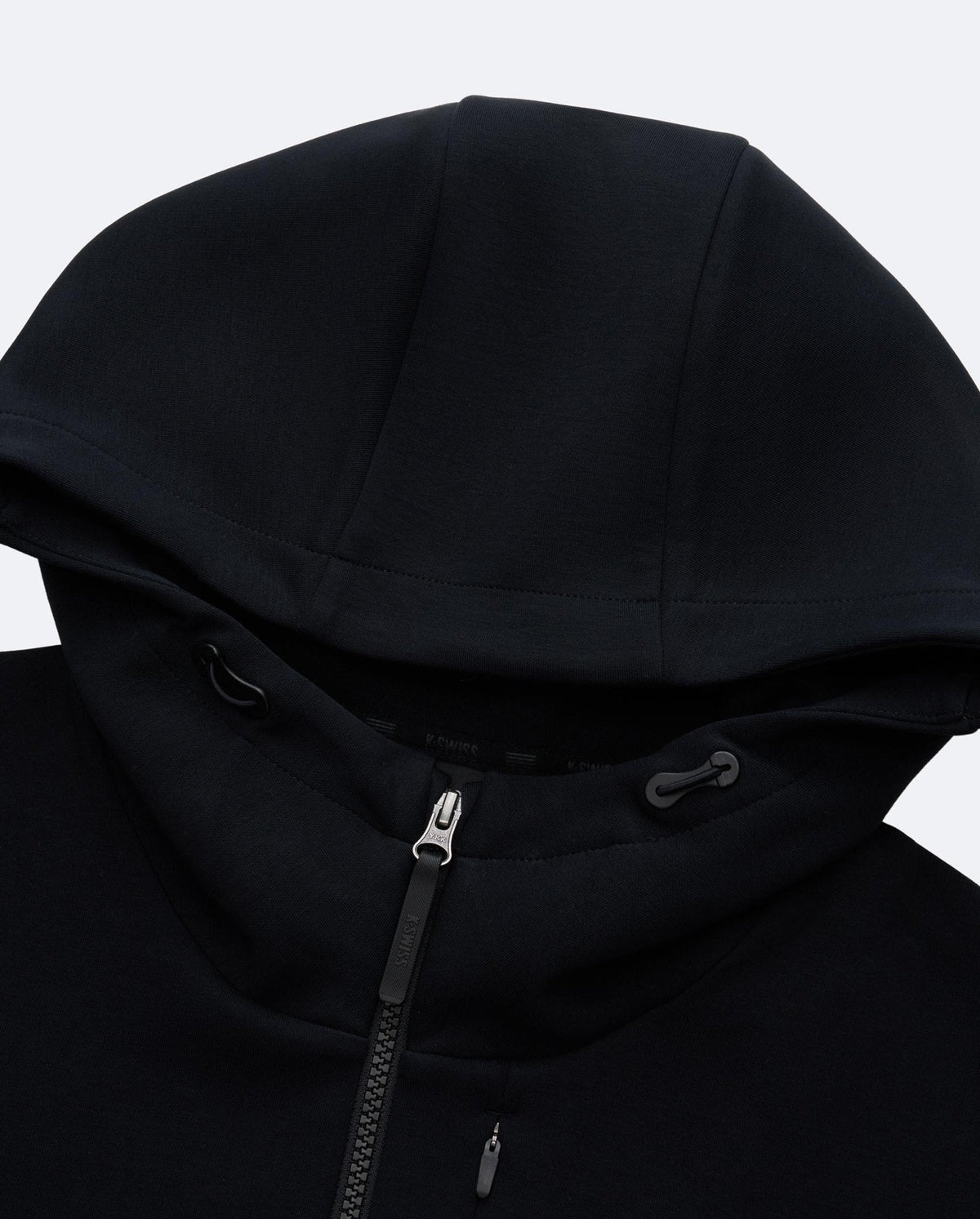 1713349-008 | K- SWISS X ANDREY RUBLEV UNISEX KUBE HOODED JACKET | BLACK
