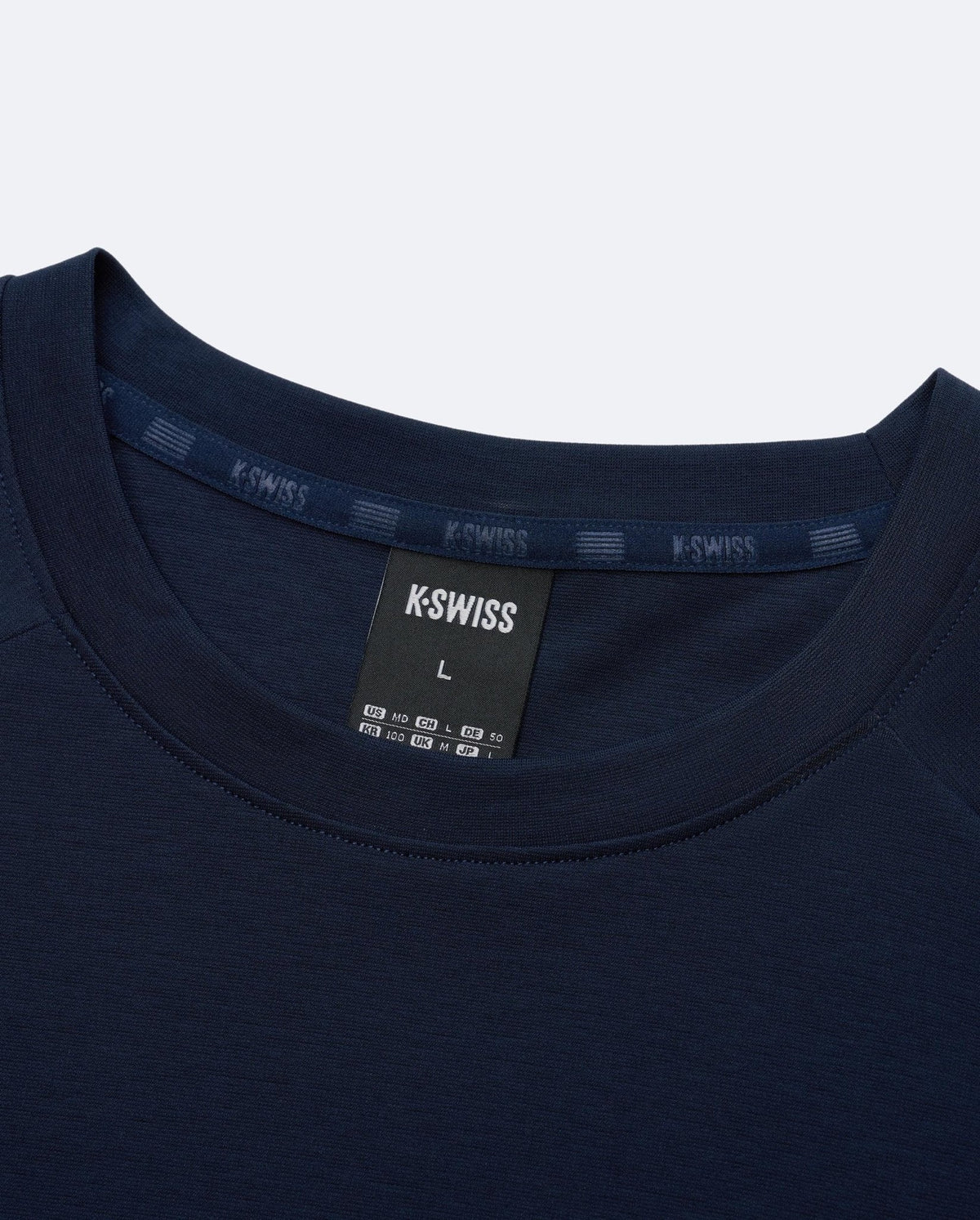 1713352-014 | K- SWISS X ANDREY RUBLEV UNISEX LOOSE FIT T-SHIRT | NAVY