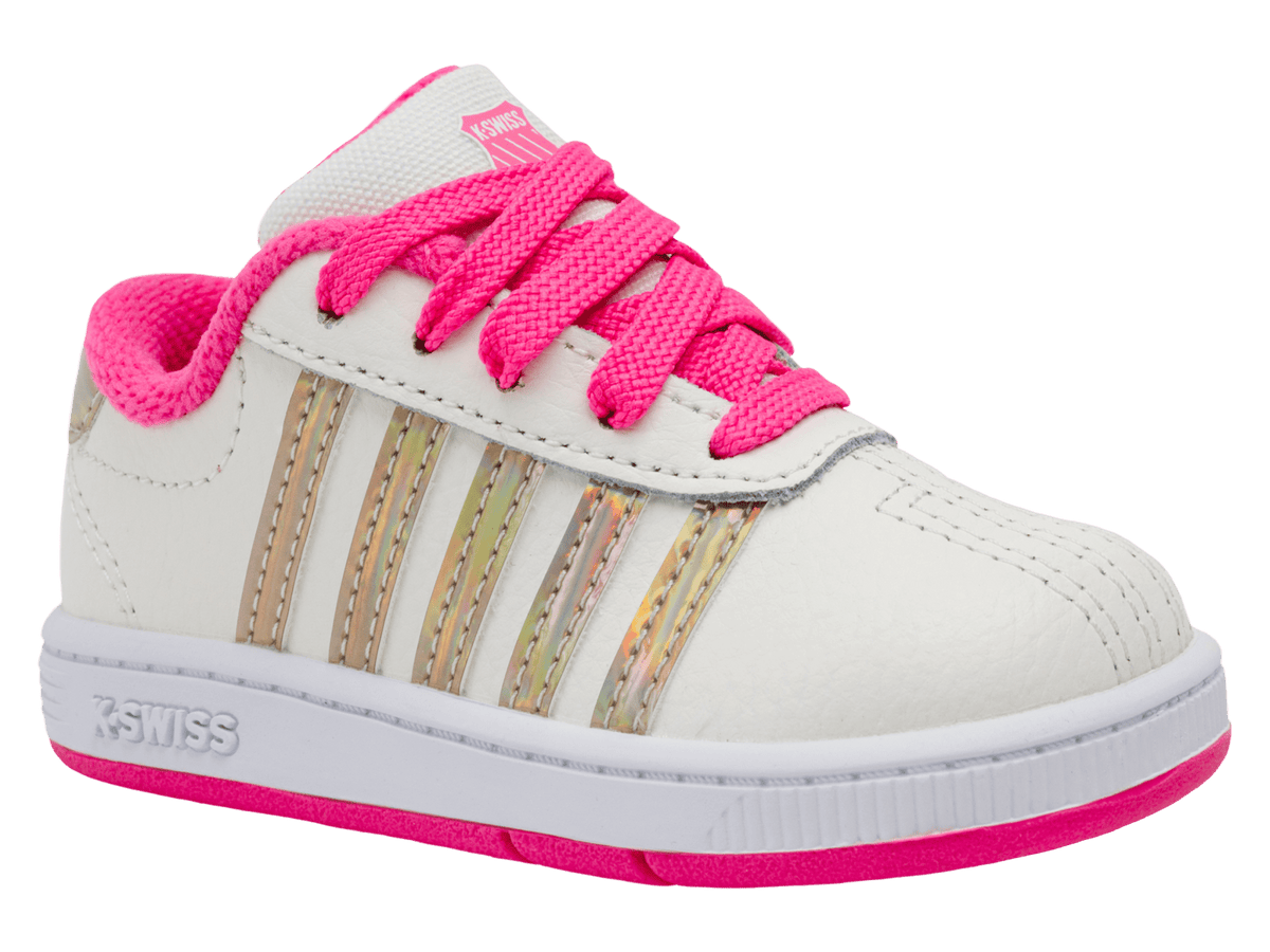 25612-174-M | CLASSIC PRO | SNOW WHITE/HOT PINK/IRIDESCENT