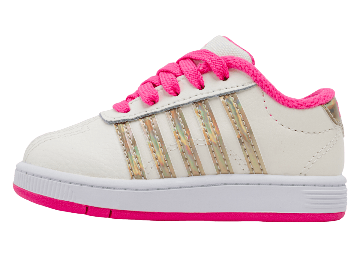25612-174-M | CLASSIC PRO | SNOW WHITE/HOT PINK/IRIDESCENT