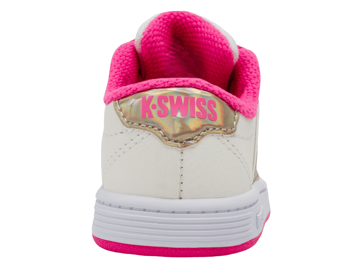 25612-174-M | CLASSIC PRO | SNOW WHITE/HOT PINK/IRIDESCENT