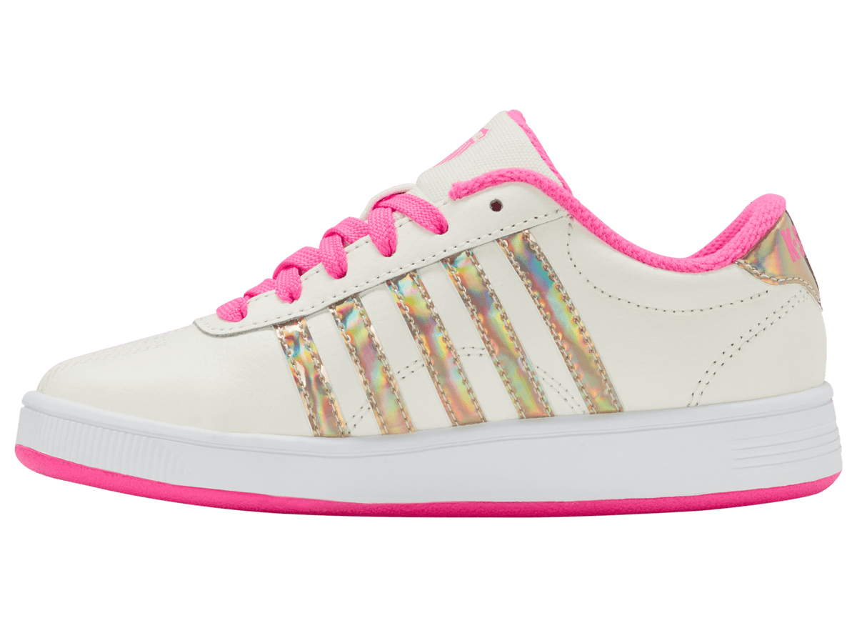 55612-174-M | CLASSIC PRO | SNOW WHITE/HOT PINK/IRIDESCENT