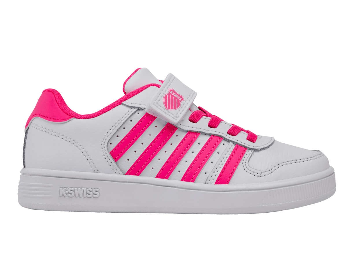 57006-153-M | COURT PALISADES STRAP | WHITE/HOT PINK