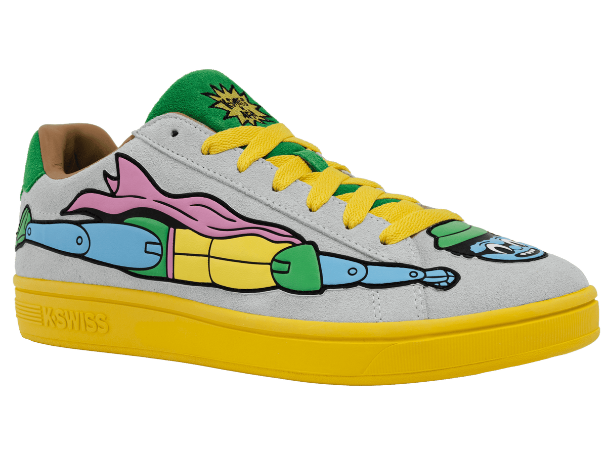 74737-427-M | COURT TIEBREAK II X RAKEEM MILES | BIT OF BLUE/FERN GREEN/CELANDINE