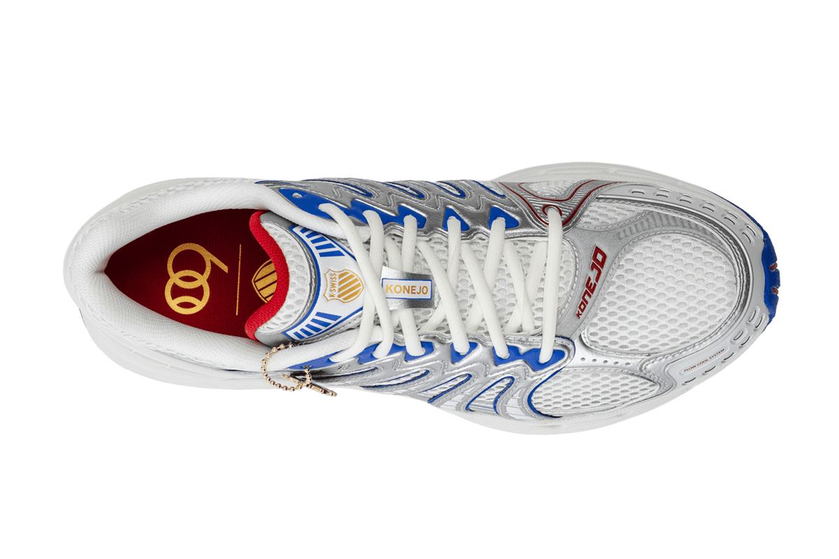 79631-116-M | KONEJO 60TH | WIMBLEDON WHITE/METALLIC SILVER/DAZZLING BLUE