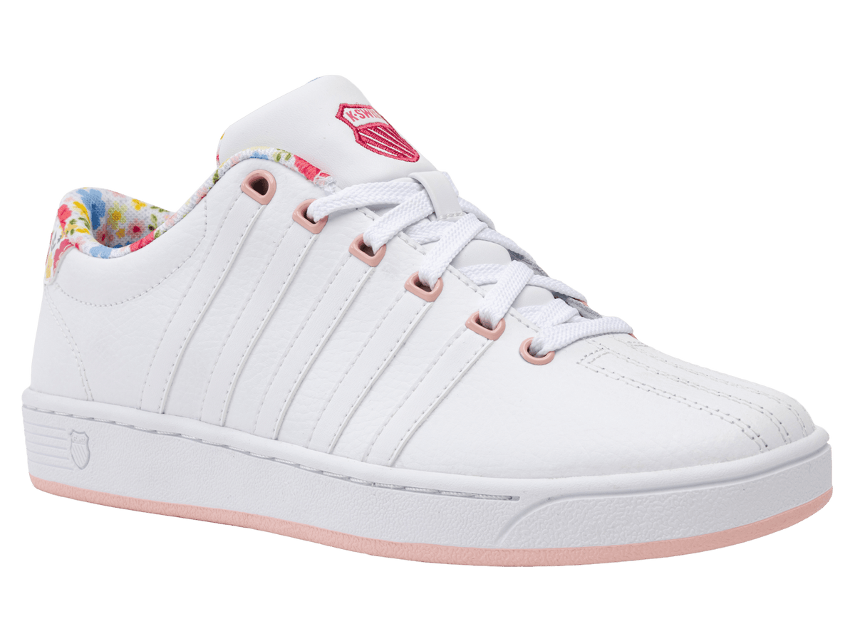 93629-138-M | COURT PRO II CMF SP | WHITE/RASPBERRY SORBET
