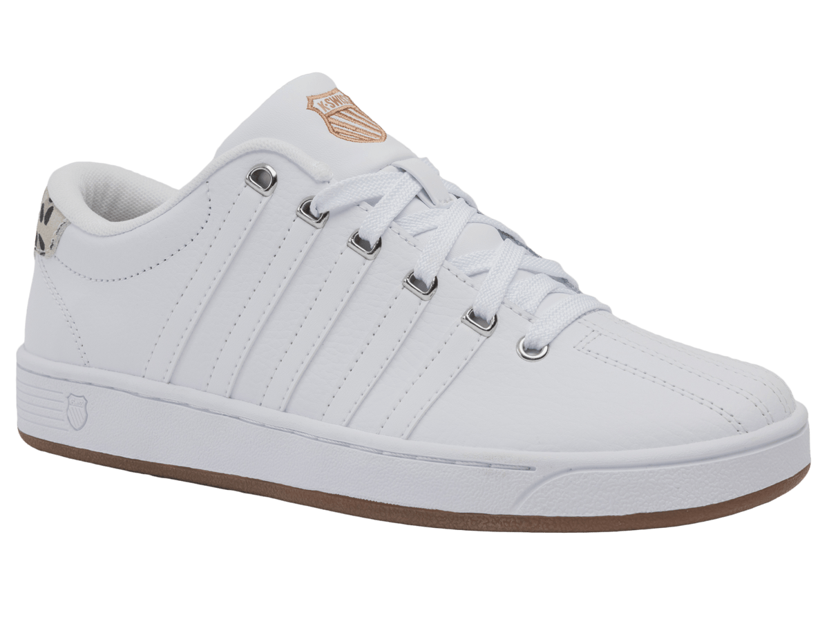93629-139-M | COURT PRO II CMF SP | WHITE/LITE GUM/LEOPARD