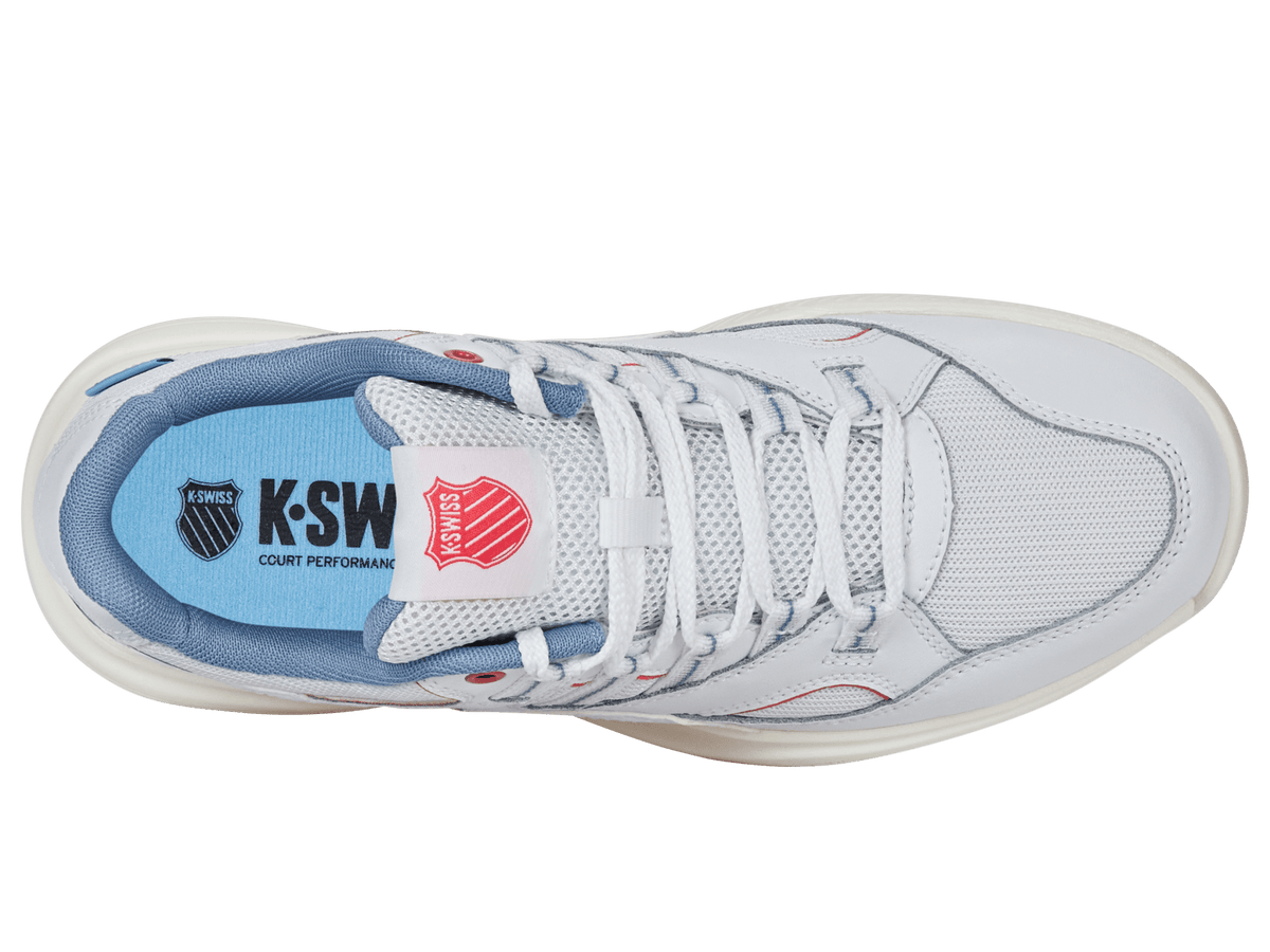 94076-163-M | TURA TEAM | WHITE/FADED DENIM/DUBARRY