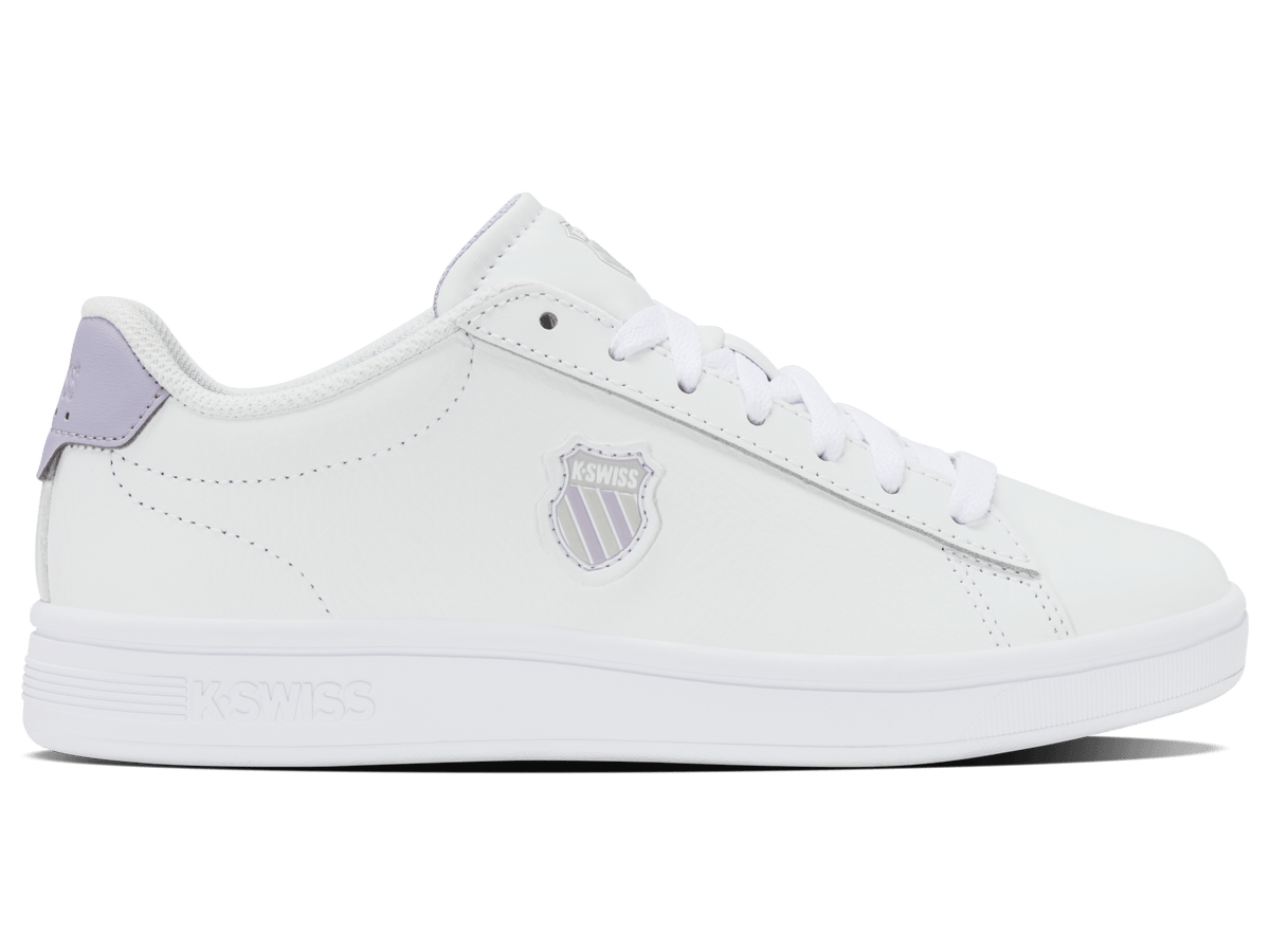 94412-155-M | COURT SHIELD II | WHITE/OYSTER MUSHROOM/LILAC