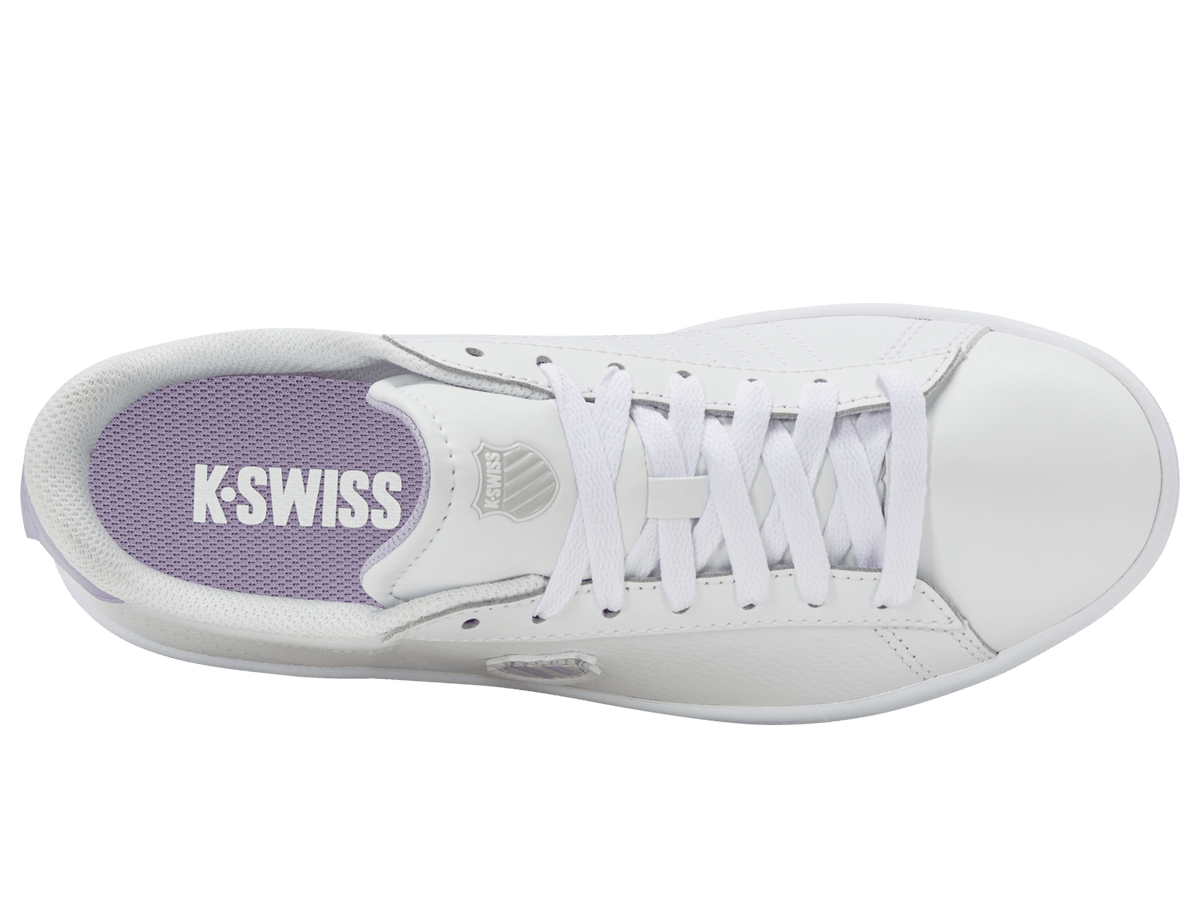 94412-155-M | COURT SHIELD II | WHITE/OYSTER MUSHROOM/LILAC
